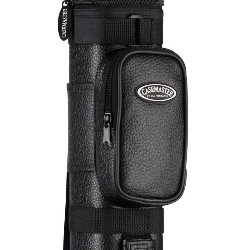 Casemaster by GLD Products Q-Vault Classic Billiard/Pool Cue Hard Case, Holds 2 Complete 2-Piece Cues (2 Butt/2 Shaft) , Black - Image 4